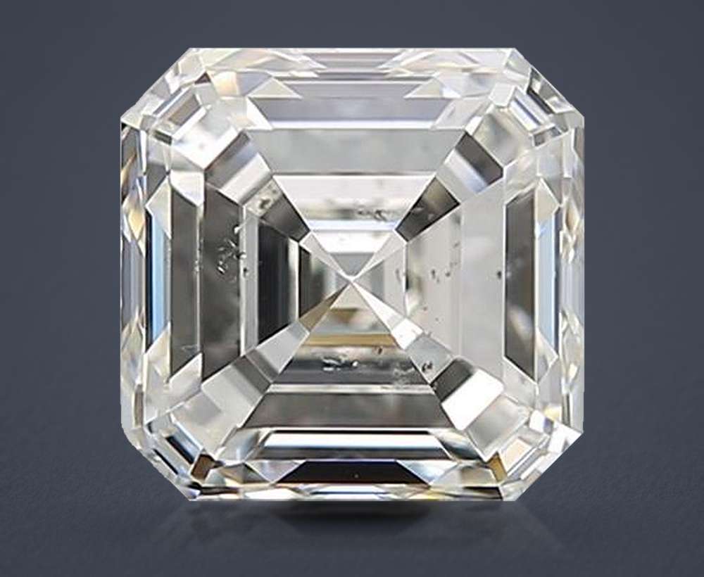 2.01 Carat Asscher Natural Diamond