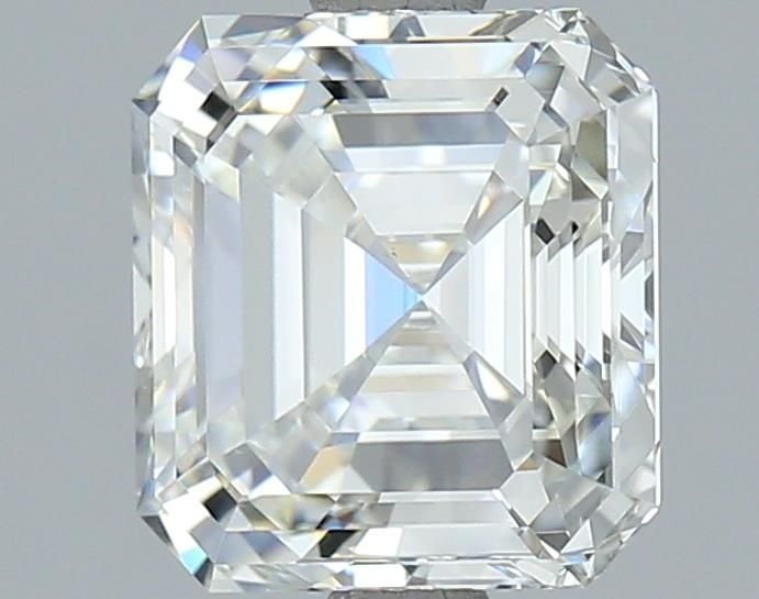 3.03ct I VVS2 Rare Carat Ideal Cut Asscher Diamond