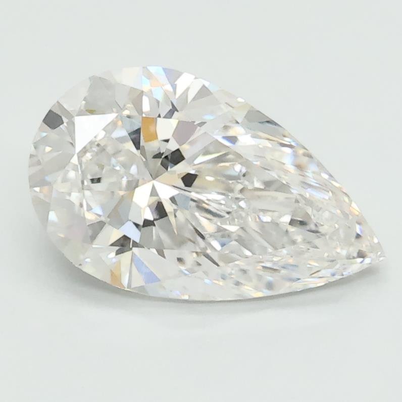 1.43ct E VVS2 Rare Carat Ideal Cut Pear Lab Grown Diamond