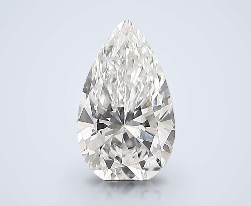 0.51 Carat Pear Lab Diamond