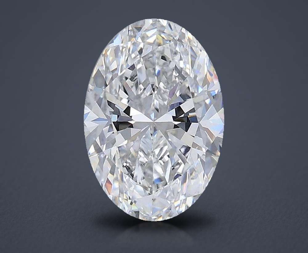 1.42 Carat Oval Lab Diamond