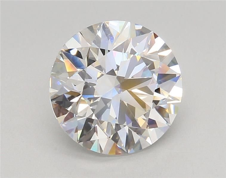 3.54ct F VVS2 Rare Carat Ideal Cut Round Lab Grown Diamond