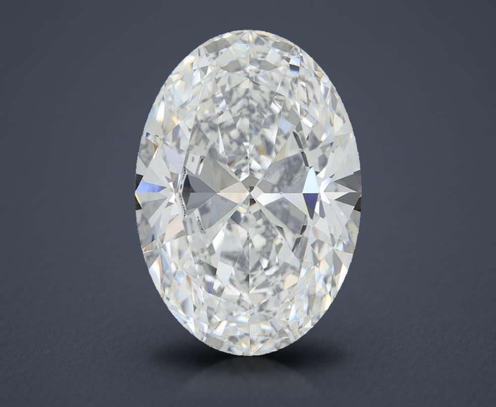 10.79 Carat Oval Lab Diamond