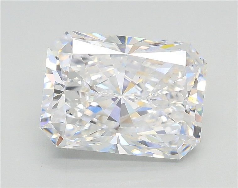 3.02ct D VS2 Rare Carat Ideal Cut Radiant Lab Grown Diamond