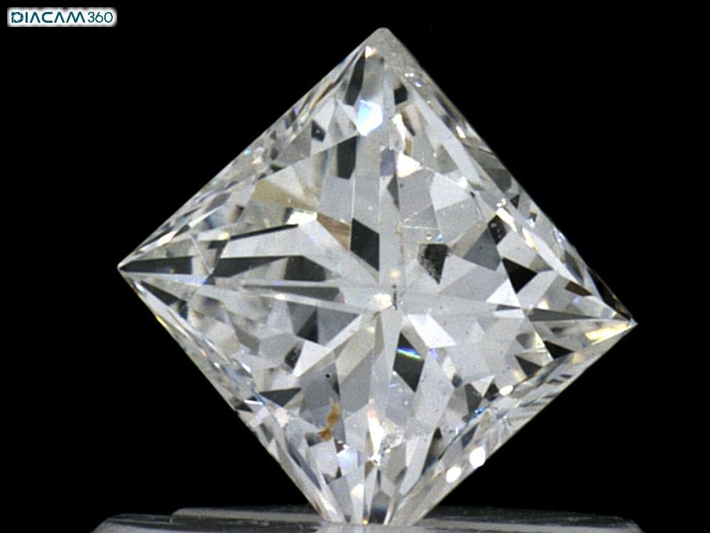 0.52ct G SI2 Good Cut Princess Diamond
