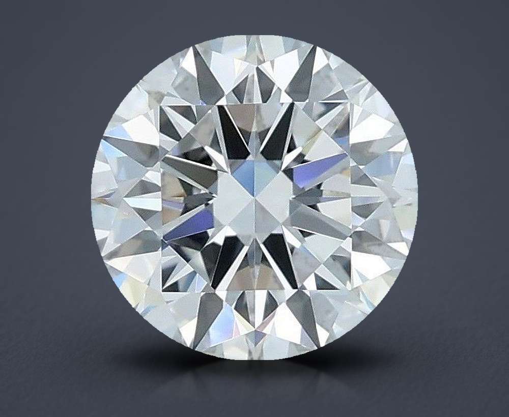 1.47 Carat Round Lab Diamond