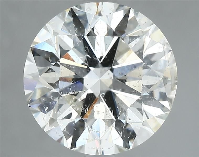 4.50ct H SI2 Ideal Cut Round Diamond