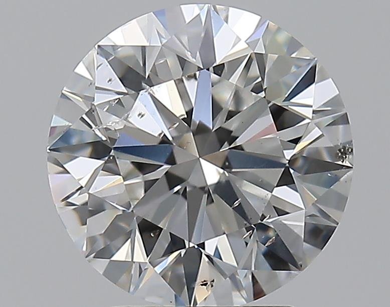 3.01ct F SI2 Excellent Cut Round Diamond