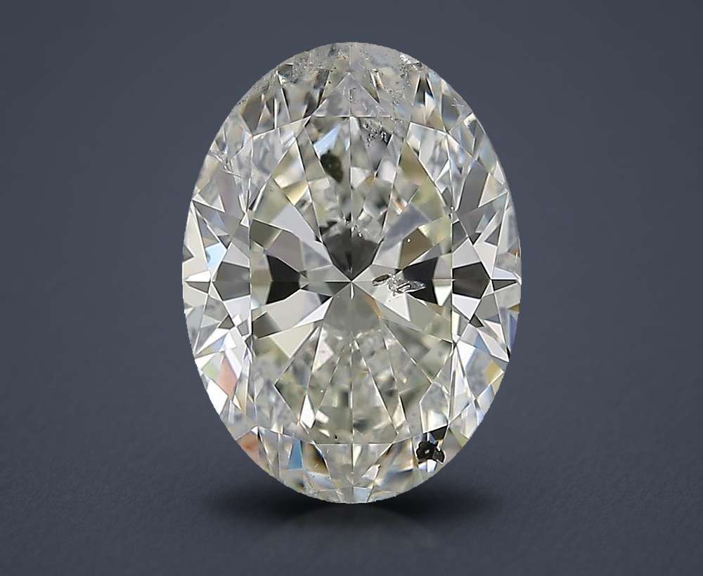 3.51 Carat Oval Natural Diamond