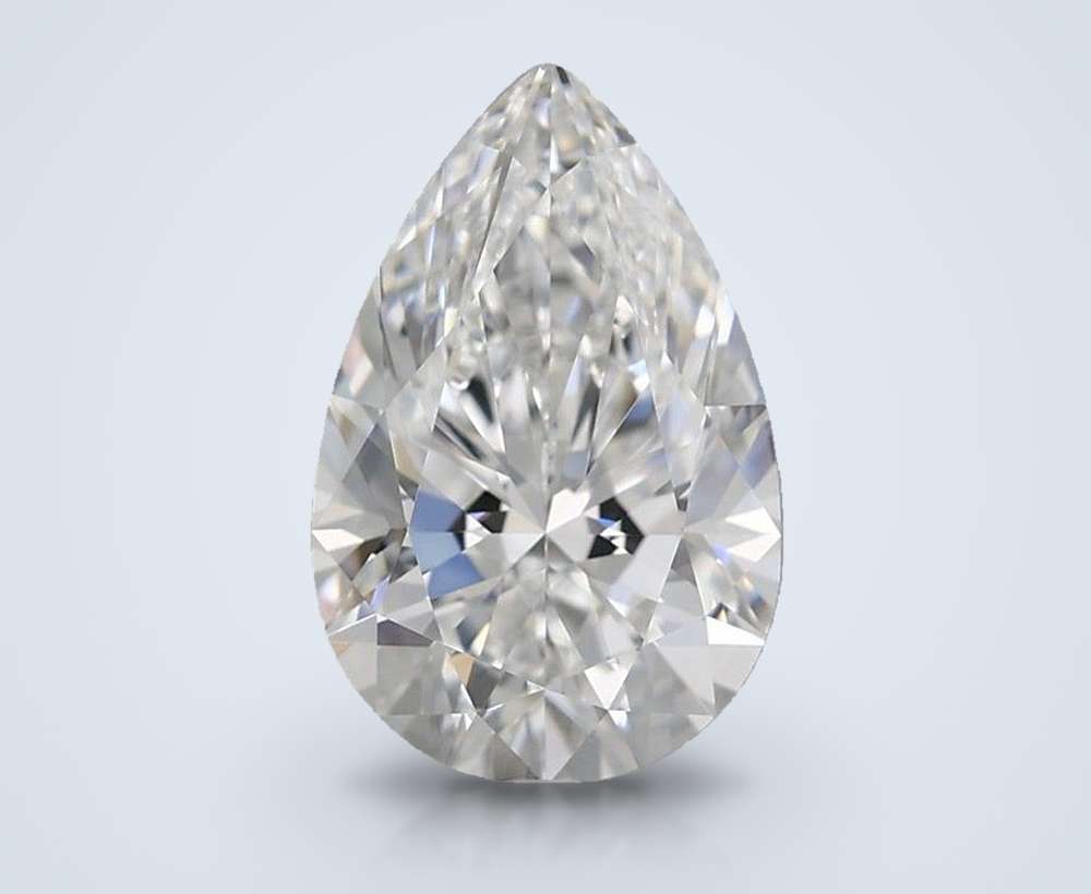 2.00 Carat Pear Lab Diamond