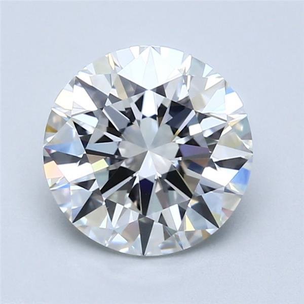 2.07ct G VVS1 Rare Carat Ideal Cut Round Diamond