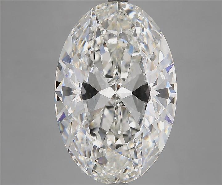 7.03 Carat Oval Lab Diamond