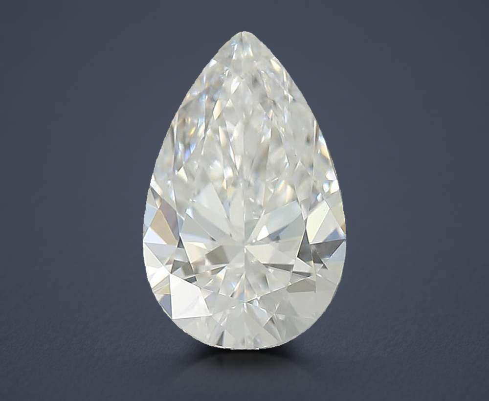 1.00 Carat Pear Lab Diamond