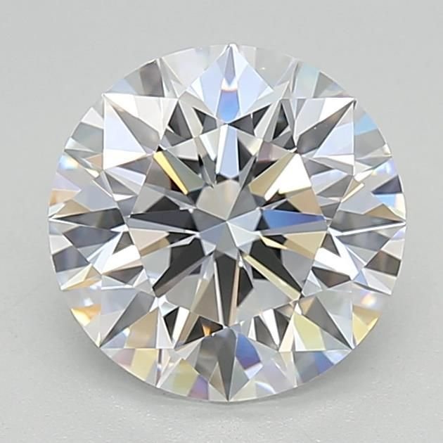 2.10ct D IF Rare Carat Ideal Cut Round Lab Grown Diamond