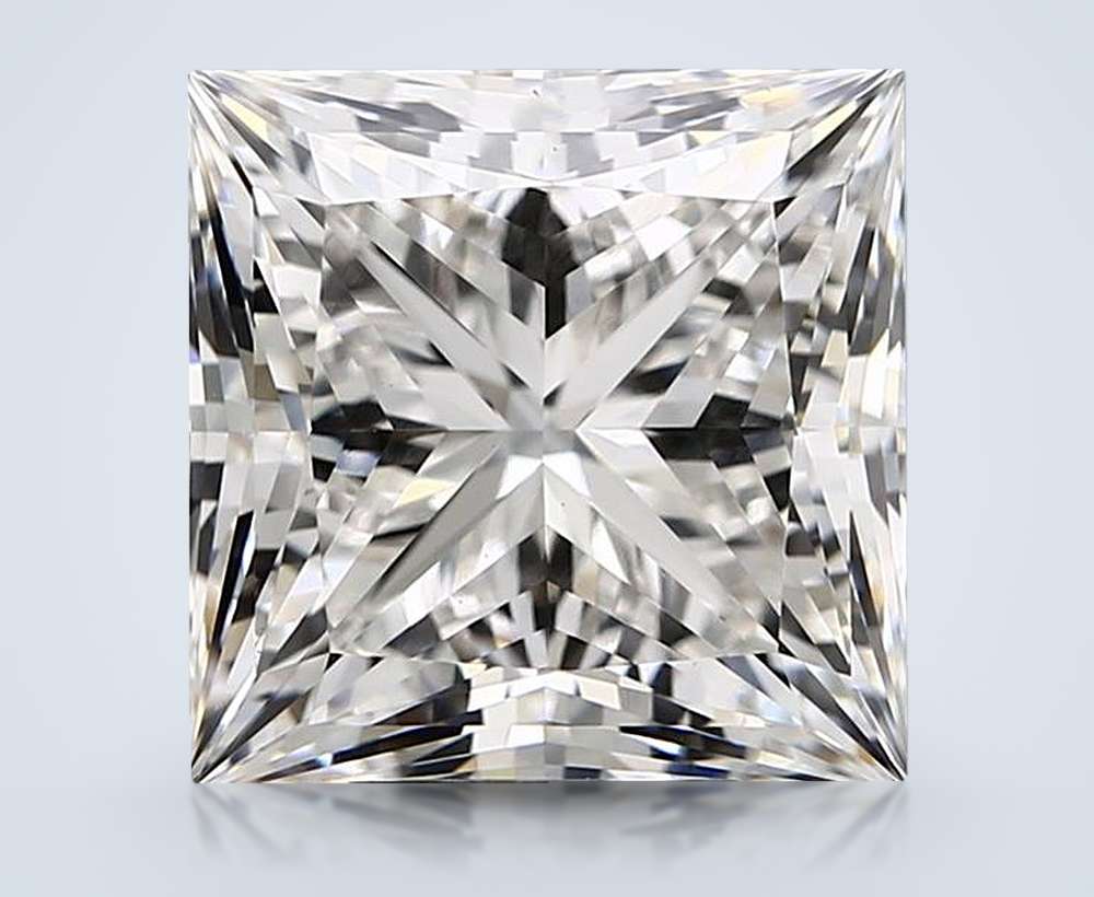 7.27 Carat Princess Lab Diamond