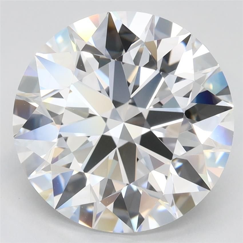 4.67ct D VVS1 Rare Carat Ideal Cut Round Lab Grown Diamond