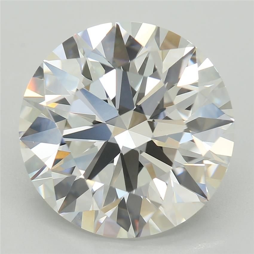 5.03ct D VS1 Rare Carat Ideal Cut Round Lab Grown Diamond