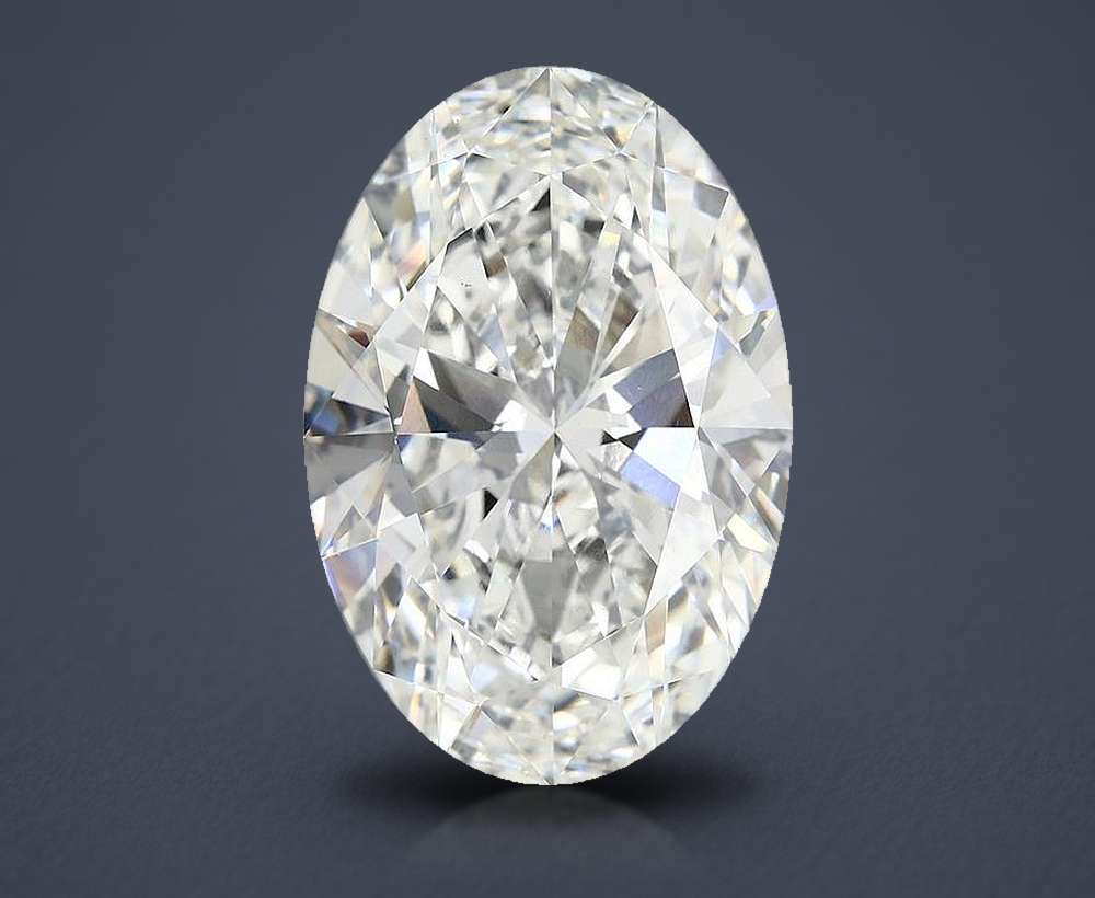 9.50 Carat Oval Lab Diamond