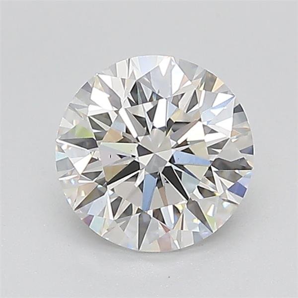 1.04ct D VS2 Rare Carat Ideal Cut Round Lab Grown Diamond