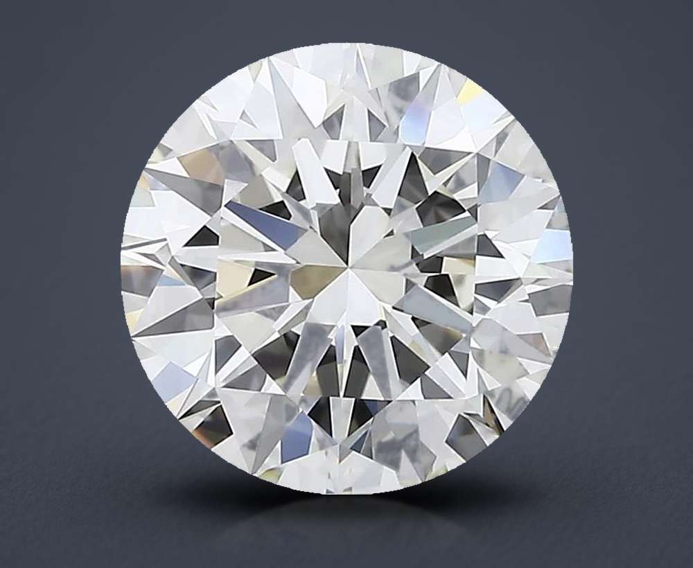 3.81 Carat Round Natural Diamond