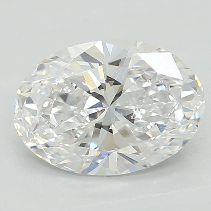 0.75ct D VS1 Very Good Cut Oval Lab Grown Diamond