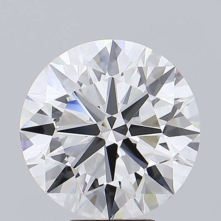 6.53ct F VS1 Rare Carat Ideal Cut Round Lab Grown Diamond