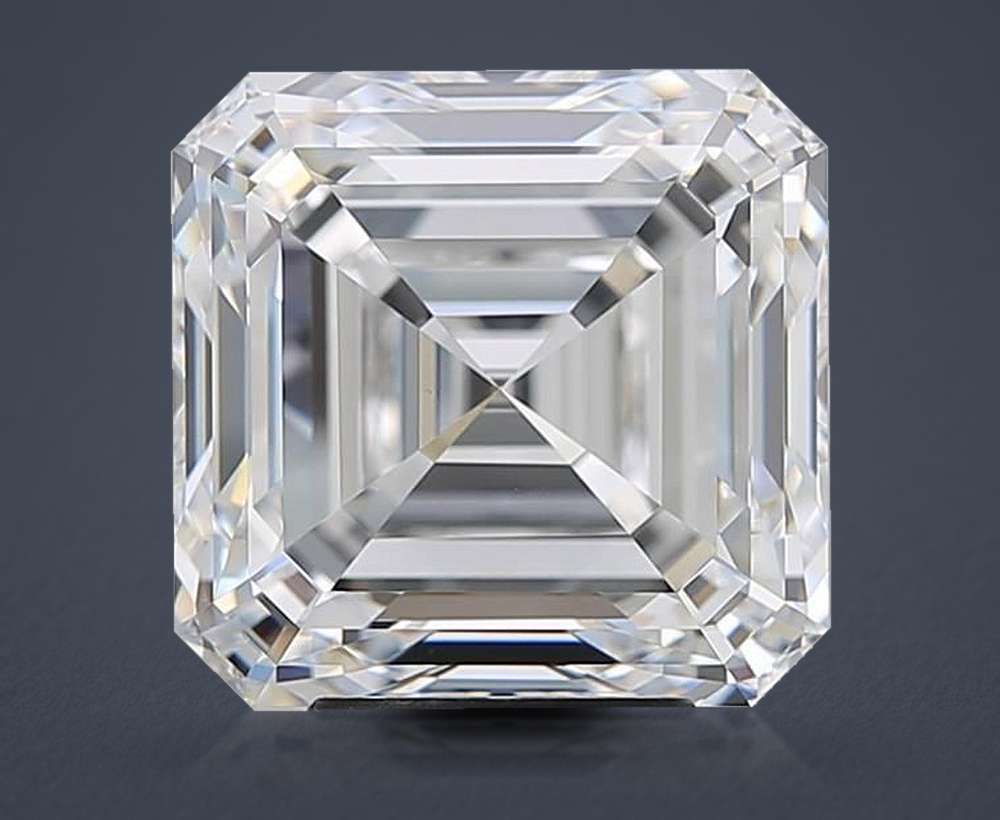 6.01 Carat Asscher Natural Diamond