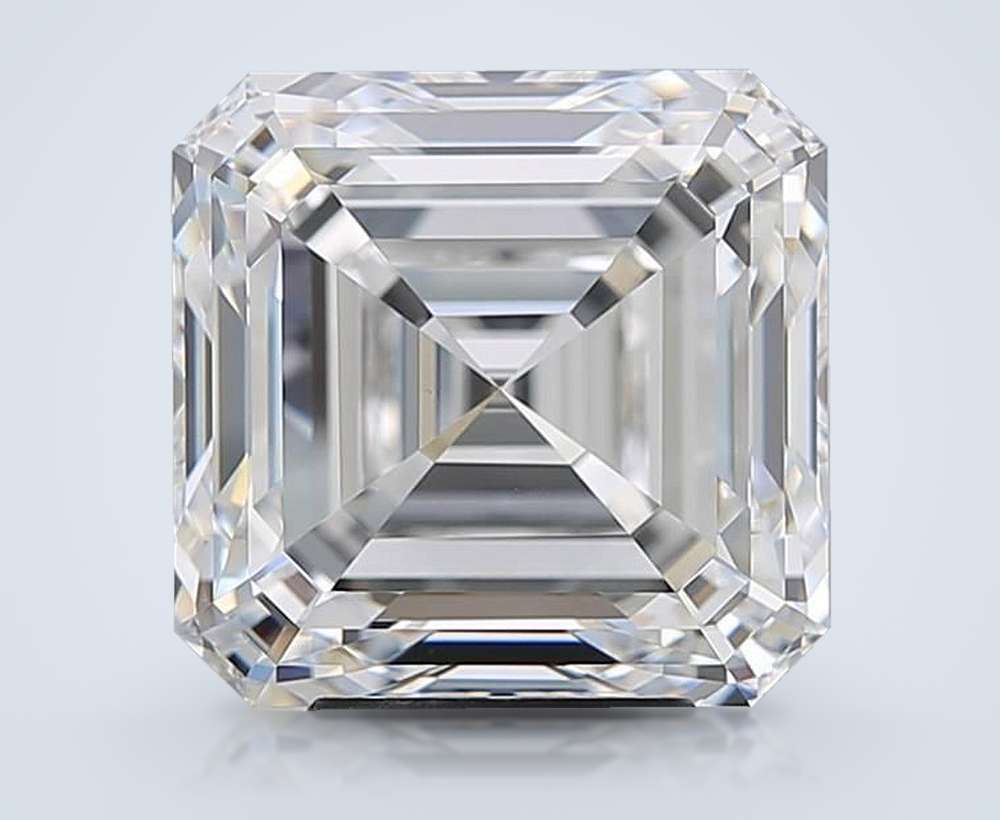 6.01 Carat Asscher Natural Diamond