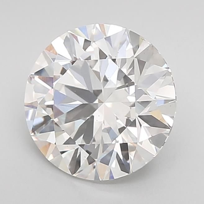 2.54ct E VS2 Rare Carat Ideal Cut Round Lab Grown Diamond
