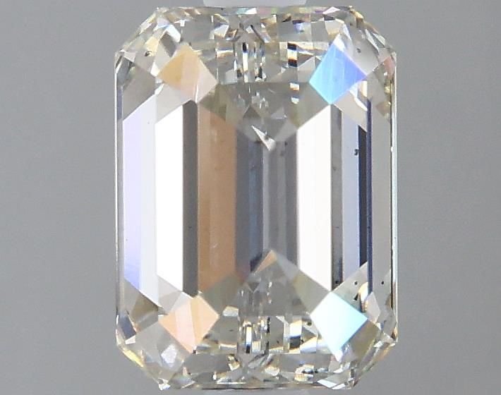 1.79ct I SI1 Rare Carat Ideal Cut Emerald Lab Grown Diamond