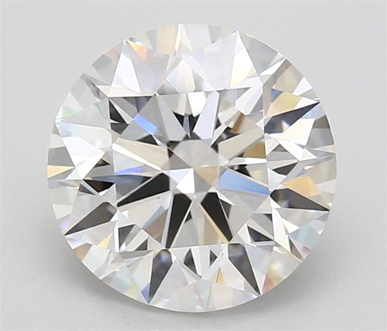 2.71ct F VVS1 Rare Carat Ideal Cut Round Lab Grown Diamond