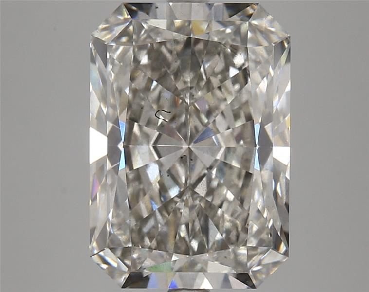 6.46ct I SI1 Rare Carat Ideal Cut Radiant Lab Grown Diamond