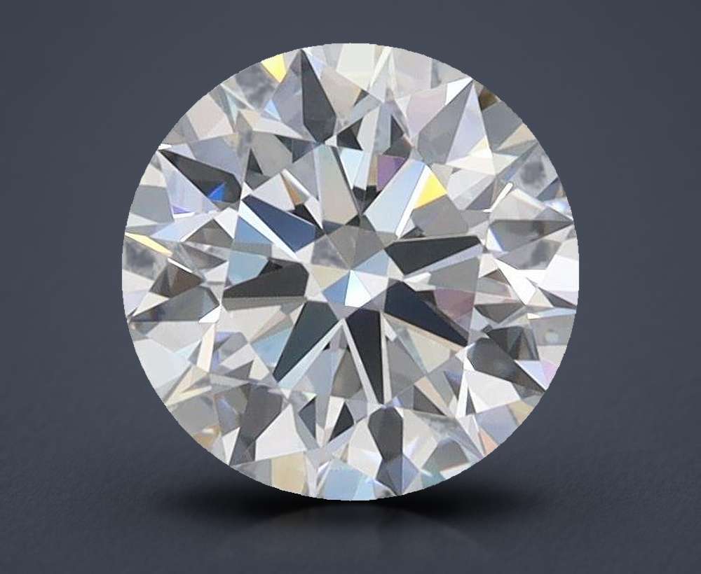 1.37 Carat Round Lab Diamond