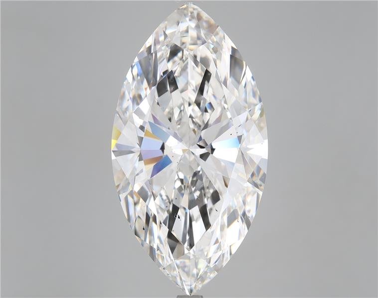 10.51ct F VS2 Rare Carat Ideal Cut Marquise Lab Grown Diamond