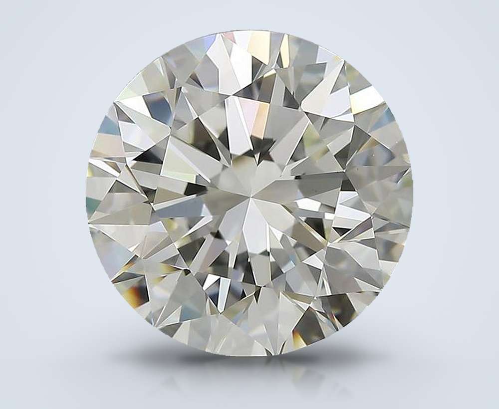 5.52 Carat Round Natural Diamond