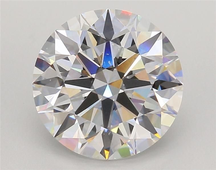 4.07ct E VS1 Rare Carat Ideal Cut Round Lab Grown Diamond