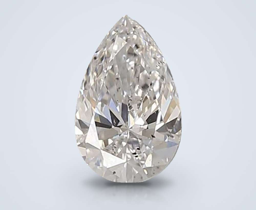 0.73 Carat Pear Lab Diamond