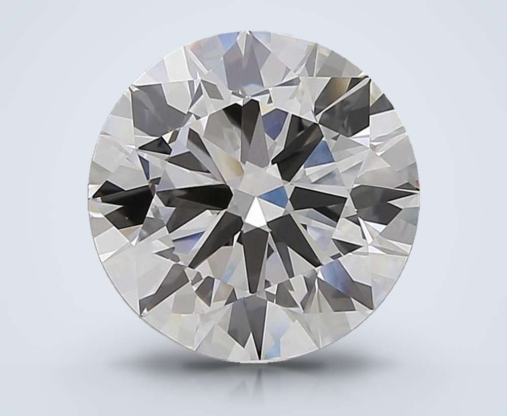 4.43 Carat Round Lab Diamond