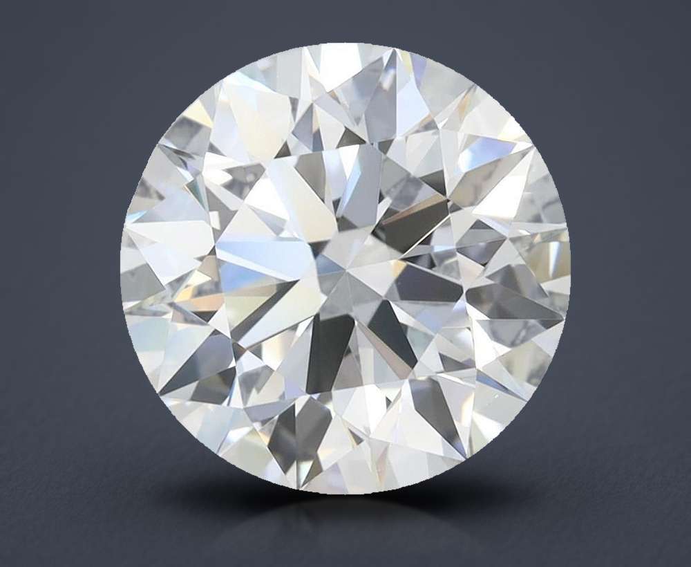 3.53 Carat Round Lab Diamond