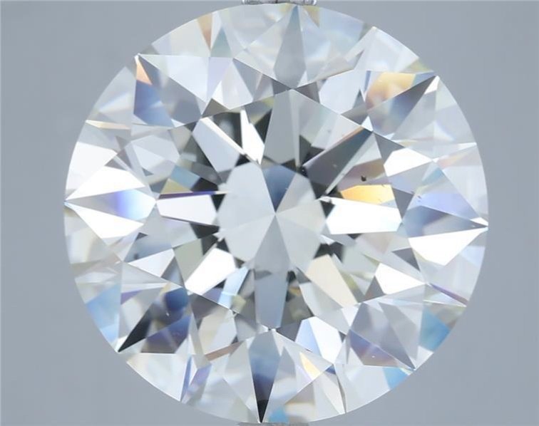 10.11ct I VS2 Rare Carat Ideal Cut Round Diamond