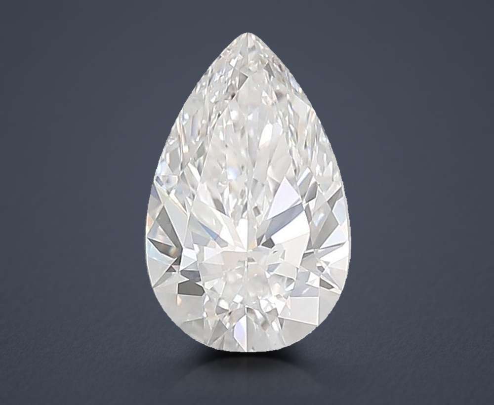 1.50 Carat Pear Lab Diamond