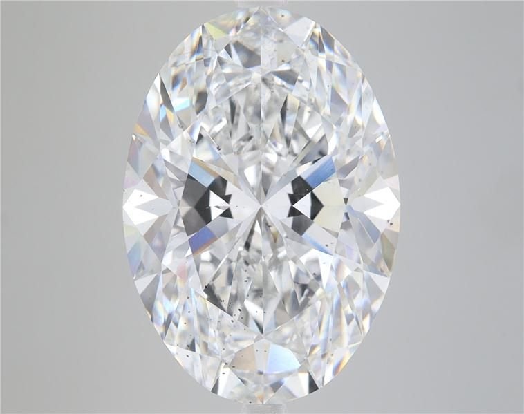 8.73ct F SI1 Rare Carat Ideal Cut Oval Lab Grown Diamond