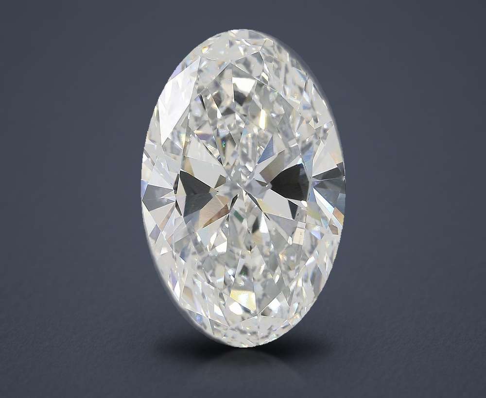 14.53 Carat Oval Lab Diamond
