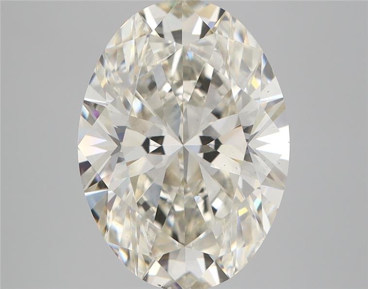 4.51ct I VS2 Rare Carat Ideal Cut Oval Lab Grown Diamond