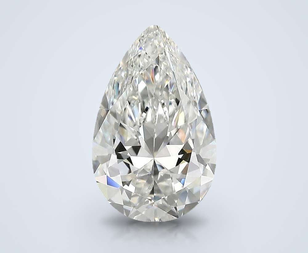 3.01 Carat Pear Natural Diamond