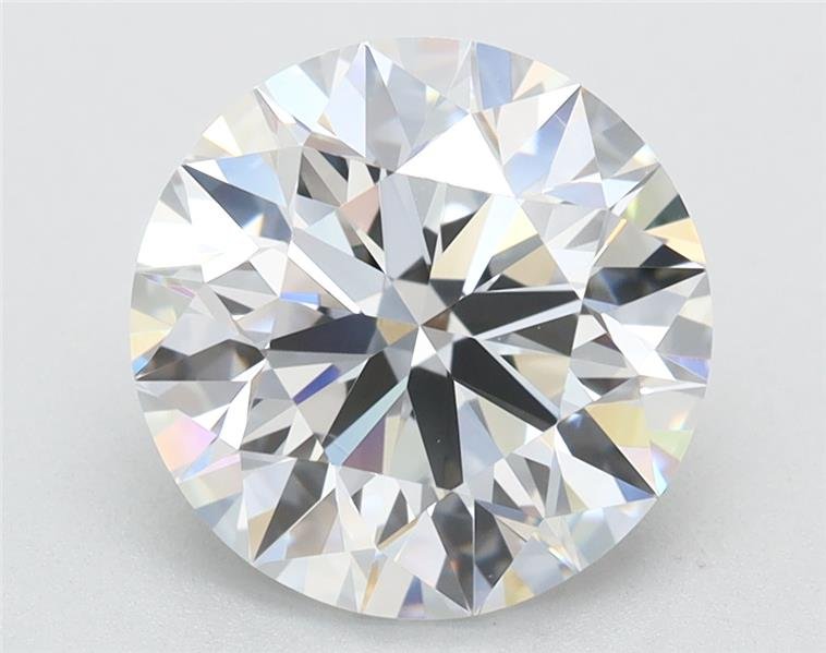 2.42ct F VVS1 Rare Carat Ideal Cut Round Lab Grown Diamond