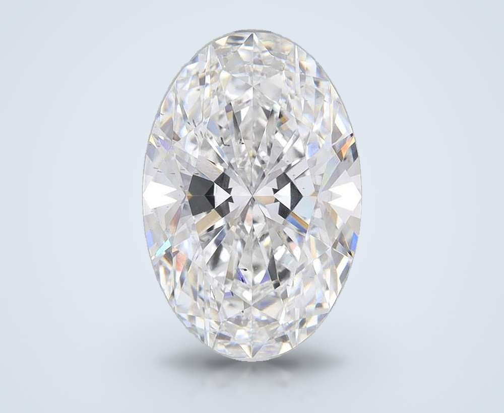 5.09 Carat Oval Lab Diamond