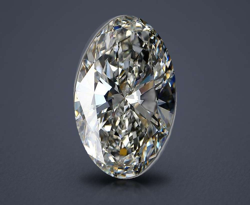12.07 Carat Oval Lab Diamond
