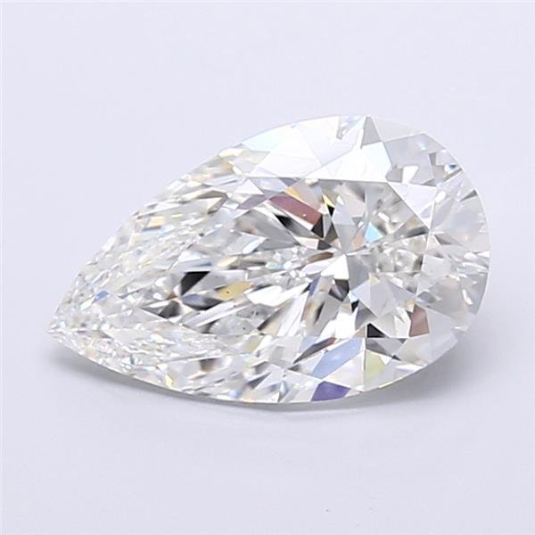 2.07ct G VS1 Rare Carat Ideal Cut Pear Lab Grown Diamond