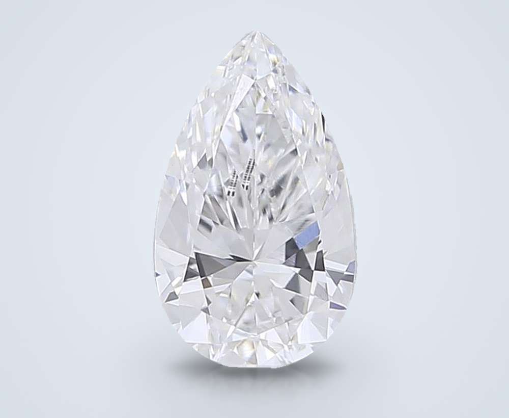 0.58 Carat Pear Lab Diamond